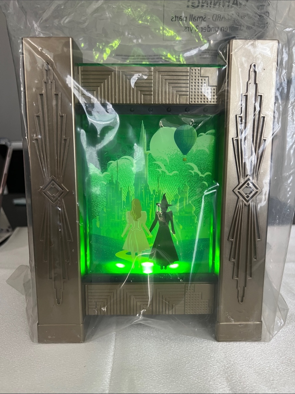 Emerald Green Light-Up Decorative Panel